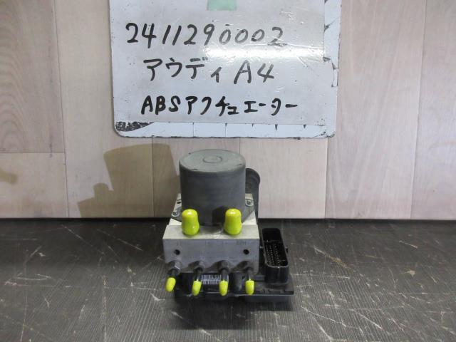 【中古】中古部品 アウディ A4 8KCDN ABSアクチュエーター 【3310220100-241129000242500】