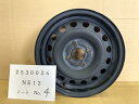 【中古】中古部品 ノート NE12 ホイール 【3330650100-000253002647213】