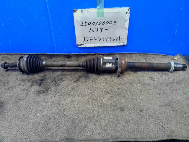 【中古】中古部品 ハリアー ZSU60W 右フロントドライブシャフト 【3310220100-250410000342100】