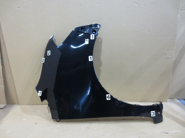 【中古】中古部品 ルクラ L455F 右フロントフェンダー 【3330460100-000001600810600】