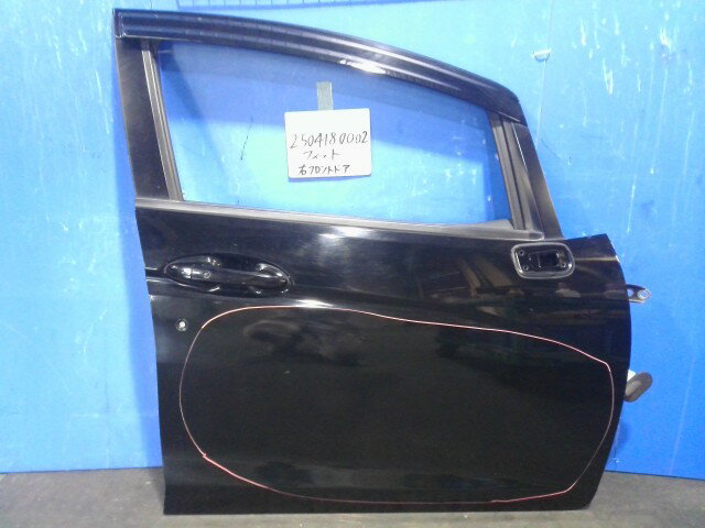 【中古】中古部品 フィット GK3 右フロントドア 【3310220100-250418000213100】(2)