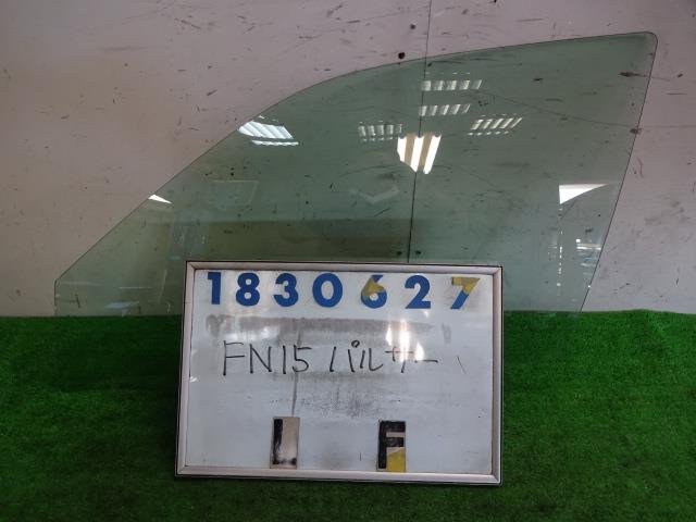 【中古】中古部品 パルサー FN15 左フロントドアガラス 【3330980100-001478014613230】