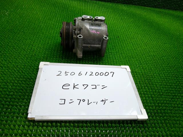 【中古】中古部品 eKワゴン H82W A/Cコンプレッサー 【3330991000-250612000760700】