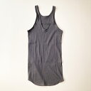 SISIFILLE(シシフィーユ)TANKTOP_ELLEN(CHARCOAL) / チャコール FREE(M) /sisiFILLE