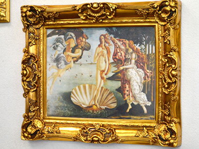 イタリア 額絵 ヴァレリー モージュリ ゴールド FAL-0250-25 イタリア 額絵 ヴァレリー モージュリ ゴールド FAL-0250-25