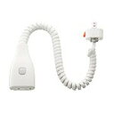 DH27781W パナソニック リーラーコンセントプラグ(S型) ファクトライン30 接地2P15A125V 抜け止め・2コ用 ホワイト