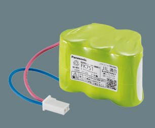 FK751 パナソニック ニッケル水素蓄電池 3000mAh 6.0V