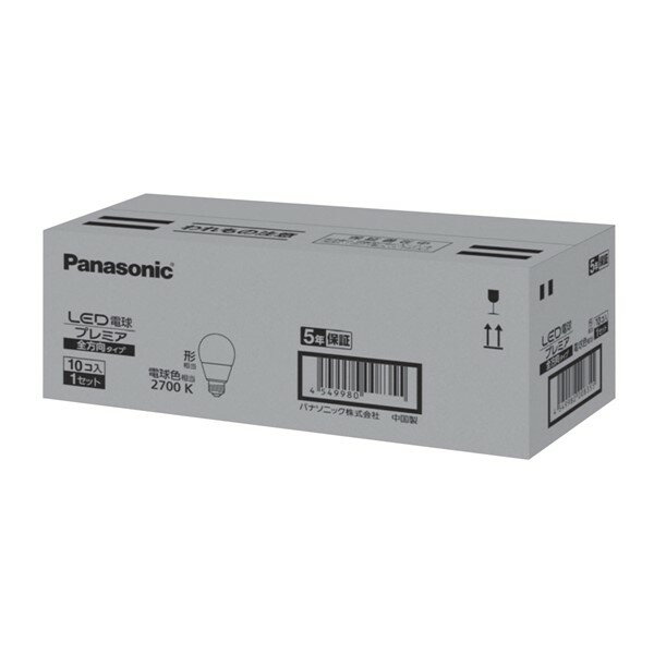 General Light Bulbs - LDA4L-G/S/K4A/10K パナソニック パルック LED電球 プレミア 10個入 電球色 広配光 (E26)