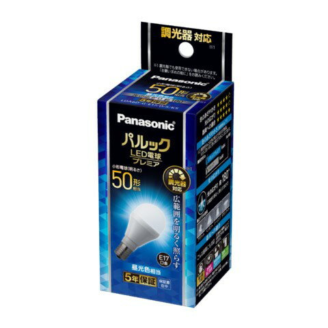General Light Bulbs - LDA6D-G-E17/D/S/K5 パナソニック パルック LED電球 プレミア 昼光色 調光 広配光 (E26)