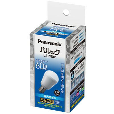 Small Light Bulbs - LDA7D-H-E17/S/6 パナソニック LED小型電球 昼光色 下方向 (E26)