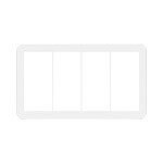 WTC7104F �ѥʥ��˥å� �����å��ץ졼�� (4Ϣ��) (�饦���) �١�����