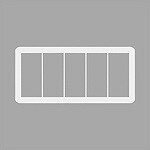 WTC7105F �ѥʥ��˥å� �����å��ץ졼�� (5Ϣ��) (�饦���) �١�����