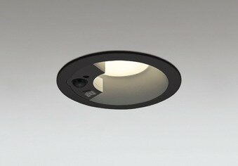 樂天商城 - OD361464R オーデリック ダウンライト ブラック φ100 LED（電球色） センサー付