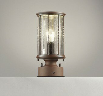 OG042152LR オーデリック 門柱灯 鉄錆色 LED（電球色） センサー付