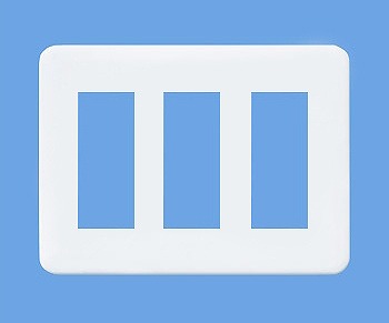 WTF7009W【ラウンド】(ホワイト) パナソニック電工コンセントプレート