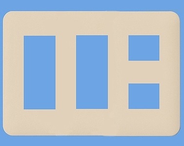WTF7008F【ラウンド】(ベージュ) パナソニック電工コンセントプレート