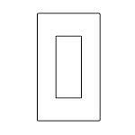 WTF8053W【スクエア】(ホワイト) パナソニック電工コンセントプレート