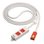 WFA66527R パナソニック ハーネス用OAタップ 抜止2コ口 レッド 5m