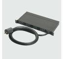 HKC2800UL アメリカン電機 引掛形 コンセントバー4コ口 1Uタイプ 20A安全ブレーカ付(UL/CSA規格認定仕様) 接地形2P 30A 250V