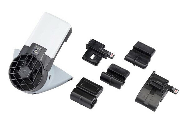 7703 トーヨーセフティー ヘルメット取付式送風機 WindyIII 熱中症 予防 対策 空調 ファン 涼しい