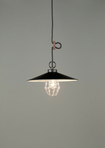 Rakuten - GLF-3486BK 後藤照明 小型ペンダントライト 〆付けガード・アルミP1Lセード ブラック 白熱灯