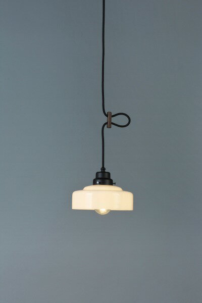 Vaulted Ceiling - GLF-3514BKX 後藤照明 小型ペンダントライト 浅盛ガラスセード ブラック ランプ別売