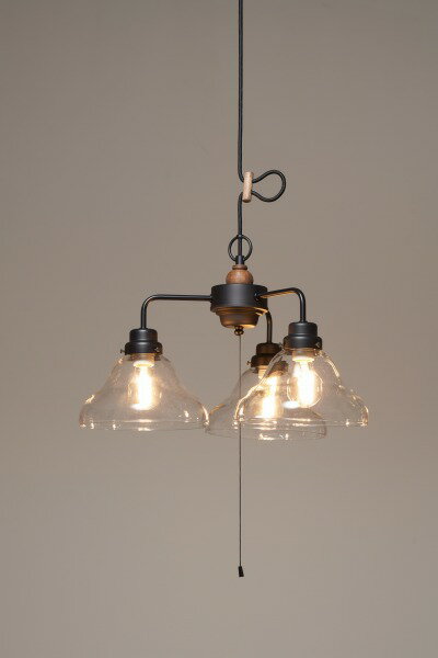 GLF-3522BKX 後藤照明 ペンダントライト ジェミニ ブラック 3灯 ランプ別売