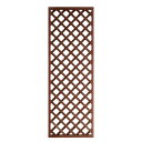 【メーカー直送】 人工木ラティスフェンス 1800×600mm ブラウン 単品 目隠し 柵 仕切り 庭 DIY 4524804045389 [ビス・金具・ポスト...