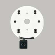 Rakuten - OA253465 オーデリック 防犯カメラ 絶縁台型人検知カメラ ホワイト 円形 センサー付 録画 照明点灯機能付 ※SDカード別売
