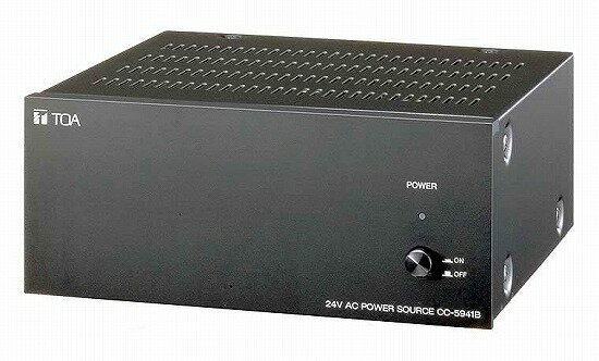 [商品について]※本商品は、メーカー取り寄せのため、欠品している場合がございます。※画像はイメージです。商品の詳細はメーカー受付窓口/HPにてご確認ください。※掲載商品は予告無く販売終了となっている場合もあり、掲載商品全ての出荷確約をするものではありません。[注意事項]☆2ヶ月間期間限定価格！キャンペーン中です！[返品・交換について]返品不可：返品不可の商品⇒詳細はこちらをクリック※当店ではお客様都合による交換は受け付けておりません。■メーカー/品番TOA CC-5941B■商品カテゴリ映像・音声・音響機器 TOA オプション■商品説明主な仕様： TOA 周辺機器 24V電源アダプター■検索コード 20090423■カテゴリ 映像・音声・音響機器 TOA オプションTOA 24V電源アダプターCC-5941B