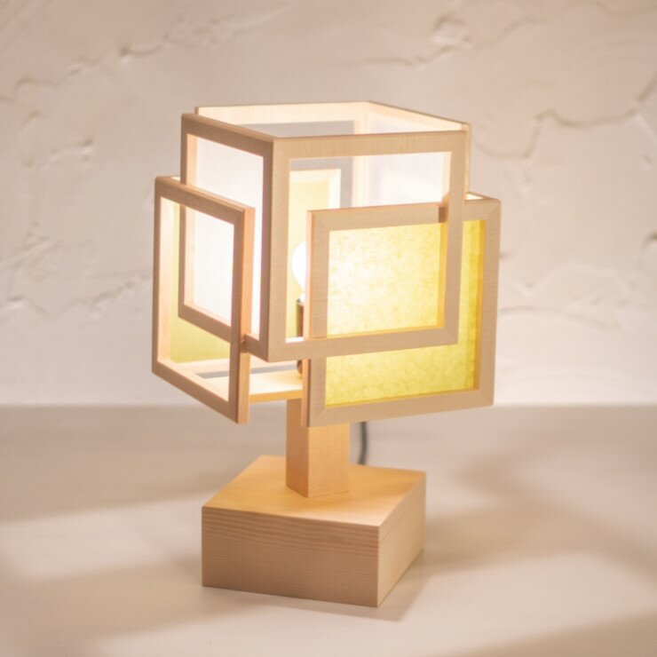 【メーカー直送】 A528-F 新洋電気 和風スタンドライト 白×萌葱 白熱灯 和室 照明 強化和紙 ワーロン素材 おしゃれ 日本製 国産 木製