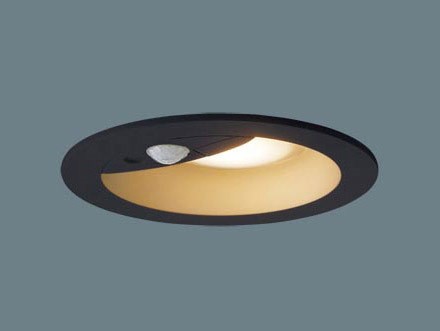 樂天商城 - LGDC1107LLE1 パナソニック ダウンライト ペア点灯可能型 φ100 ブラック LED（電球色） 拡散 センサー付