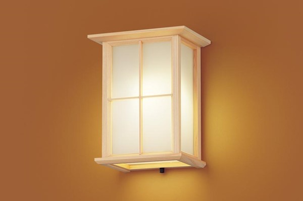 Rakuten - LGW85084F パナソニック 和風ポーチライト 桧 LED(電球色) (LGW85084Z 後継)