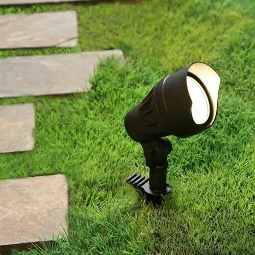 【メーカー直送】 12Vガーデンライト 屋外用 おしゃれ 工事不要 バークレー 投光ライト スポットライト..