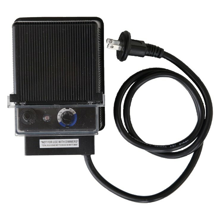 【メーカー直送】 バークレー 専用電源 Bトランス DJ-90-12W-1 センサー付 工事不要 屋外用 自宅 庭 簡..