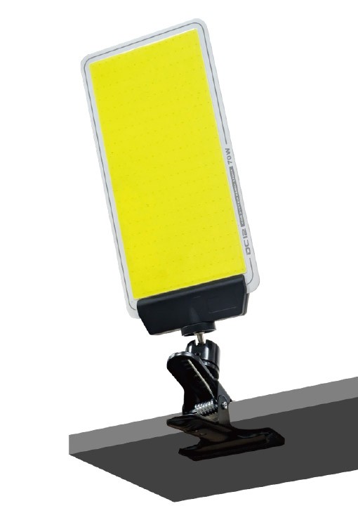 桌燈 - 【メーカー直送】 【法人様限定】 DCC001 MTO DC12Vパネルライト クリップタイプ LED 昼光色 調光 4000lm