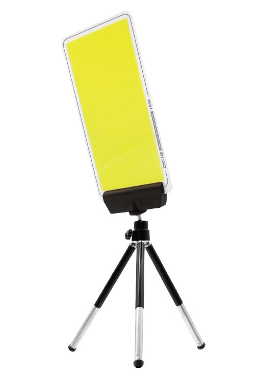 【メーカー直送】 【法人様限定】 DCC004 MTO DC12V パネルライト ハンディ三脚タイプ LED 昼光色 調光..