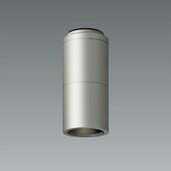 Base Lights - ERG5513SB 遠藤照明 軒下用小型シーリングライト シルバー LED（電球色） 広角