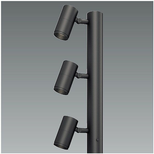 樂天商城 - ERL8203HB 遠藤照明 ポール灯 灯具のみ 3灯用 グレー LED（電球色）