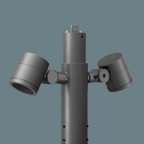 樂天商城 - YYY33021 パナソニック ポールスポットライト 2灯 グレー ランプ別売