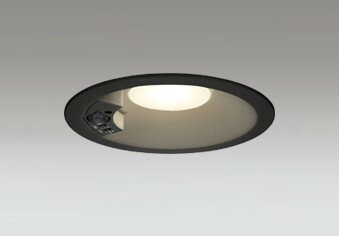 樂天商城 - OD361214R オーデリック 軒下用ダウンライト φ150 ブラック LED（電球色） スプレッド センサー付