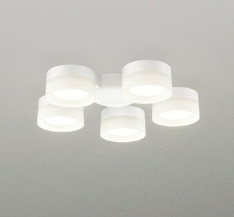 Other - WF298WR オーデリック シーリングファン用シャンデリア 5灯 ホワイト LED(温白色) 〜6畳
