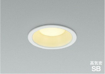 AD7251W27 コイズミ 高気密SBダウンライト φ100 ホワイト LED（電球色） 散光