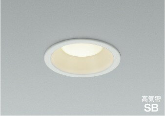 AD7351W35 コイズミ 高気密SBダウンライト φ100 ホワイト LED 温白色 調光 散光(3.0)