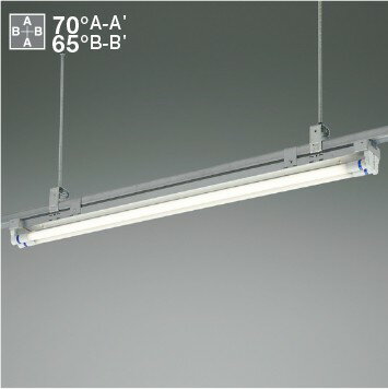 Base Lights - AH56352 コイズミ ベースライト 40形 グレー LED（昼白色）