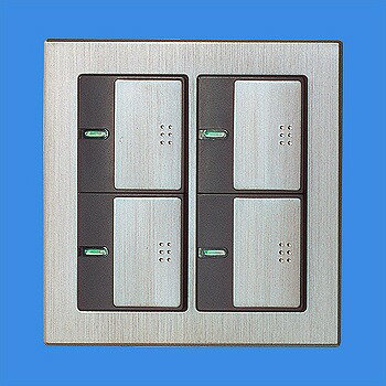 WTV6102S1 パナソニック [スクエア] スイッチプレート(2連用)(シルバーグレー)