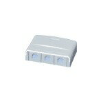 Rakuten - NR3163 パナソニック ぐっとすシリーズ情報モジュラジャック(CAT5E)(露出型3コ口)