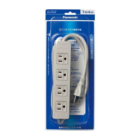 WCH2314HP パナソニック OAタップ(接地15A形)(1Mコ-ド)