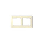 WN8404W パナソニック モダンプレート2連接穴+2連接穴用(ミルキーホワイト)