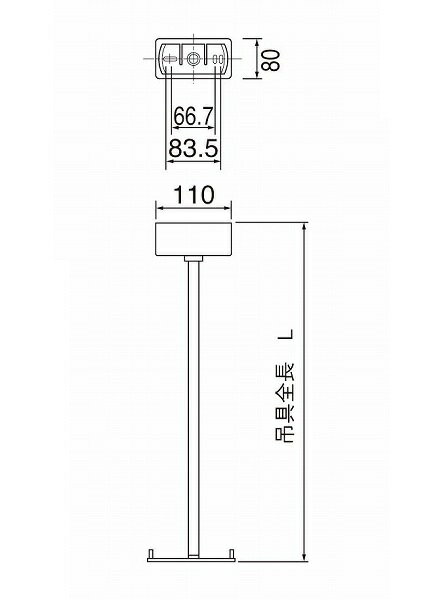 FP01650P パナソニック FP01650P 誘導灯用吊具